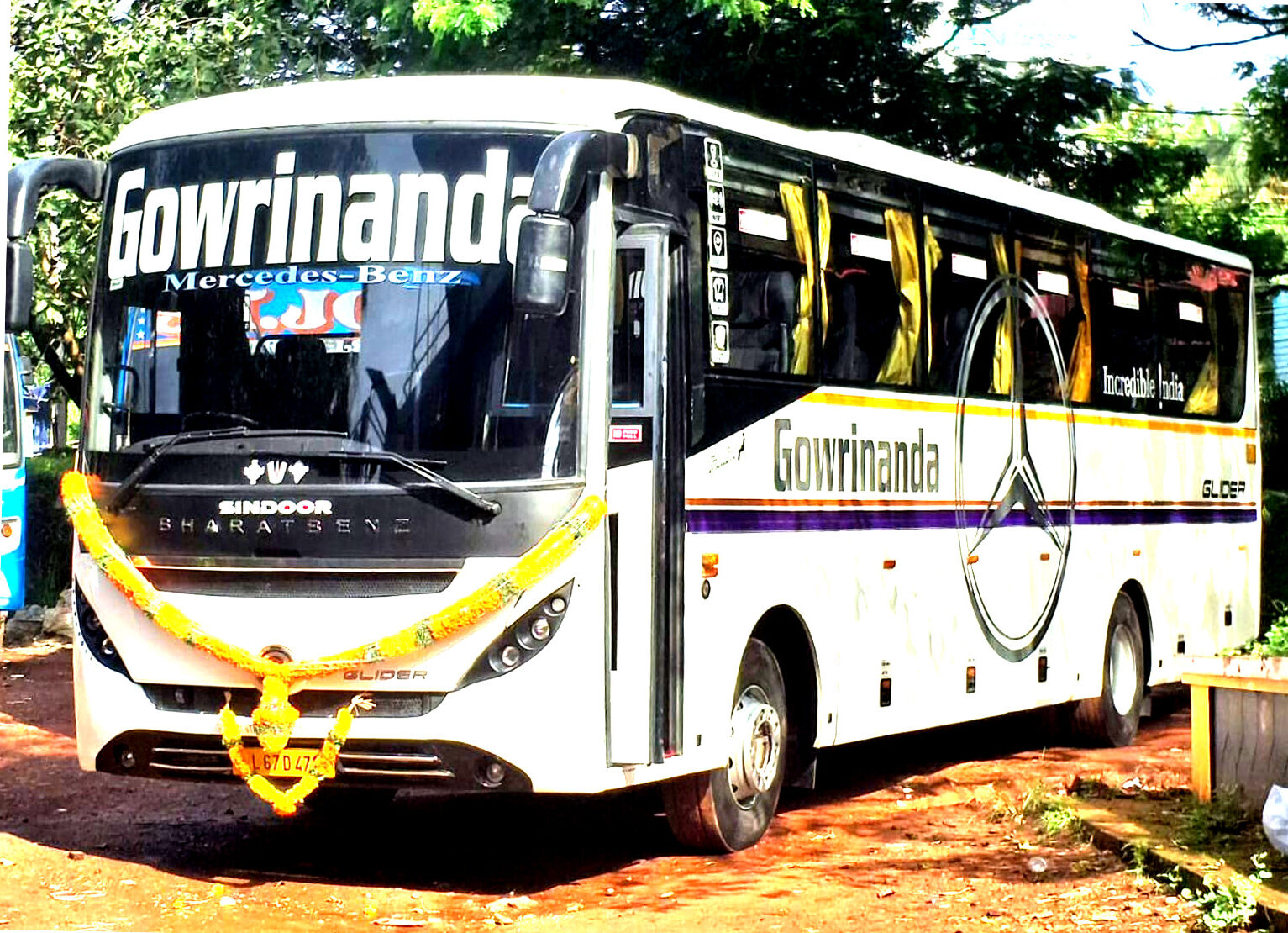 BharatBenz 45 Seater AC Push-Back Bus